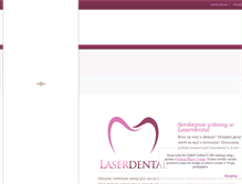 Tablet Screenshot of laserdental.pl
